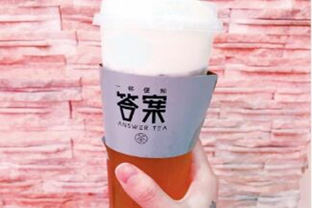 开answertea答案奶茶加盟店怎么样